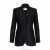 Black Zimmermann Natura Fitted Jacket Jackets & Coats