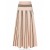 Multi Zimmermann Natura Stripe Midi Skirt Knitwear Skirts