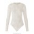 Cream Zimmermann Lace Bodysuit Tops