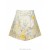 Citrus Garden Print Zimmermann Harmony High Waisted Short Shorts & Pants