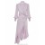 Light Lavender Zimmermann Silk Wrap Midi Dress Dresses