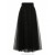 Black/Gold Dot Zimmermann Tulle Midi Skirt Skirts