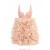 Pink/Cream Abstract Musical Zimmermann Matchmaker Ruffle Mini Dress Dresses