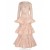 Pink/Cream Abstract Musical Zimmermann Matchmaker V Neck Gown Dresses